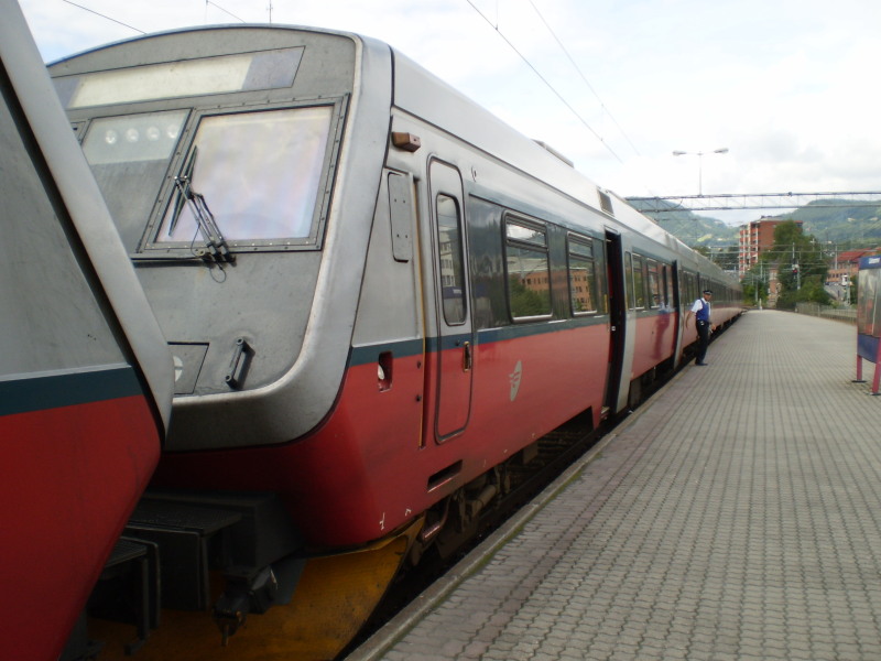 Lillehammer - pociąg do Oslo